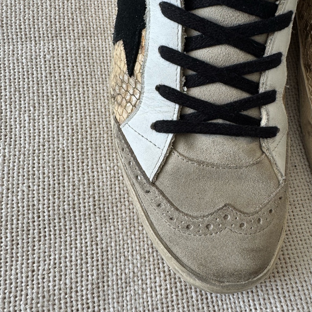 Snakeprint Golden Goose MIdstar Sneakers - Picture 7 of 12